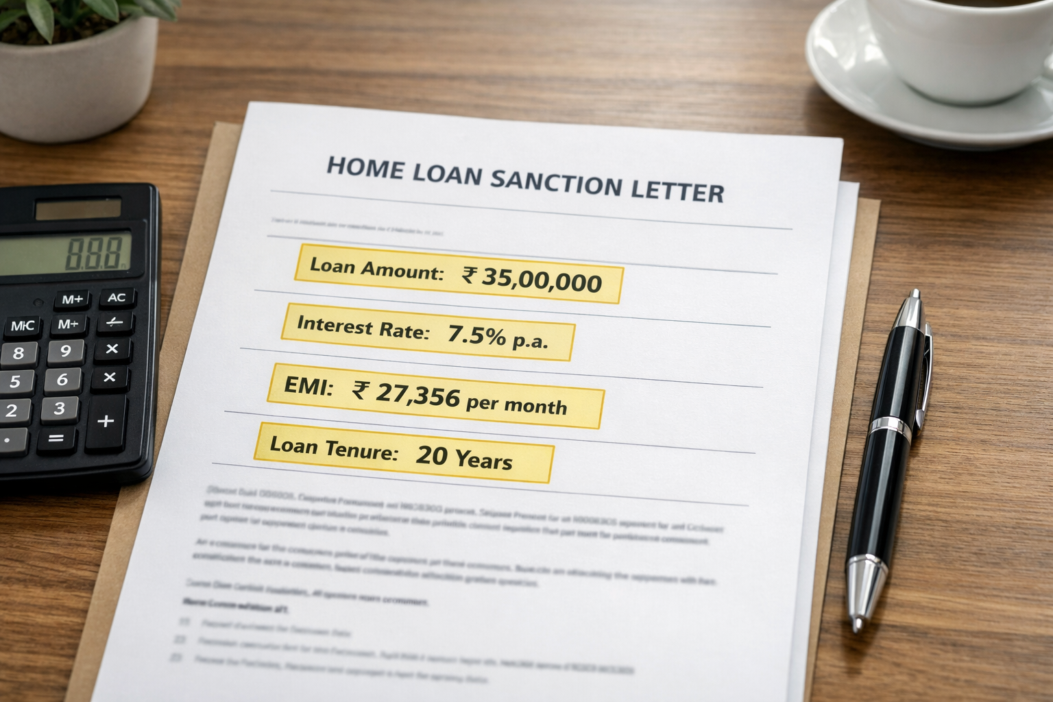 Read more about the article Your Home Loan Sanction Letter Has 9 Numbers That Decide Your Financial Future — Do You Know Them All?
